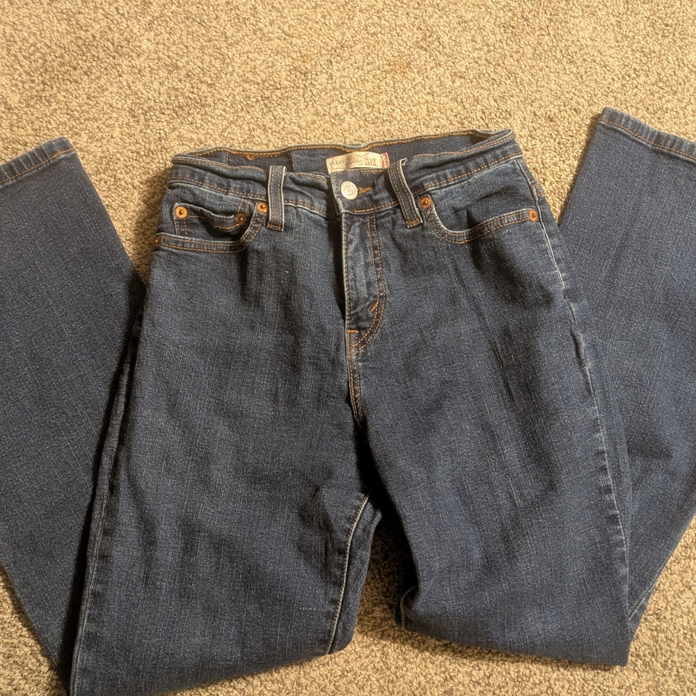 Levi’s 512 Perfectly Slimming Straight-Leg Jeans – Size 2P (Petite)